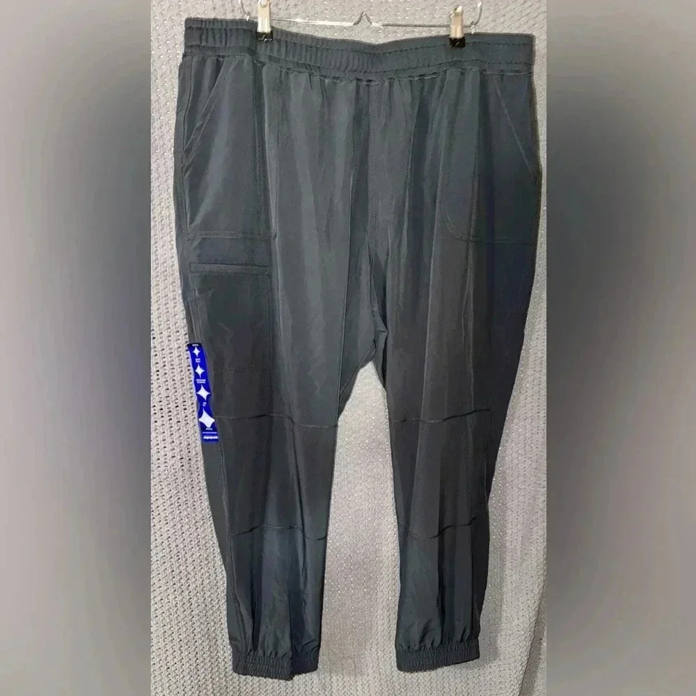 Scrubstar Men's Dark Gray Scrub Pants 3XL NWT